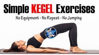 Simple KEGEL Exercises For Women  Pelvic Floor Exercises  Yoga Exercises [upl. by Etnad]