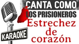 Los Prisioneros  Estrechez de Corazón con letra karaoke [upl. by Jimmy]