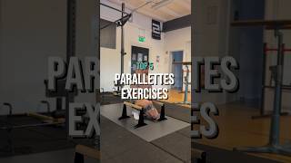 TOP 5 PARALLETTES EXERCISES with Medium Parallettes [upl. by Asihtal139]