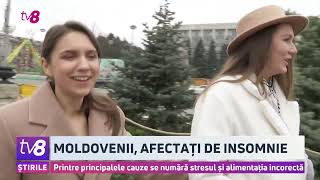 Moldovenii afectați de insomnie Printre principalele cauze se numără stresul și alimentația [upl. by Bilek]