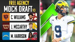 2024 NFL Mock Draft  JJ McCarthy Top 3 [upl. by Lavina]