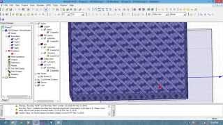 design 58Ghz Rectangular Microstrip antenna coaxial feeding technique in HFSS 120 [upl. by Nomzed]