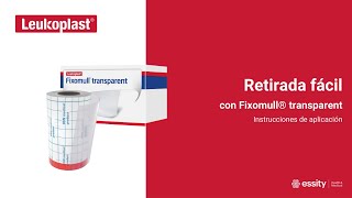 Leukoplast  Retirada fácil con Fixomull transparent [upl. by Jonme249]