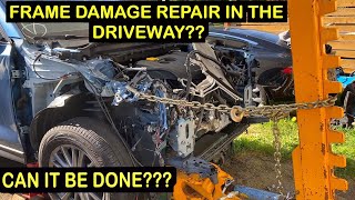 ✅Frame Repair in the Driveway with Great Results Lets find out [upl. by Michaelina551]