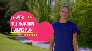 18week half marathon training plan [upl. by Yahsram]