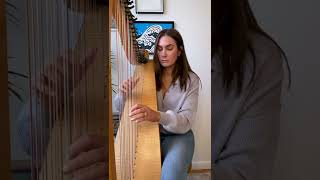 NYC Harpist Mary Kate Boylan  Raglan Road Harp Cover [upl. by Einal]