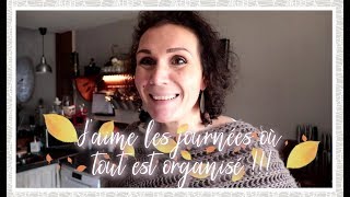 Vlog FAMILLE du 1910 j’aime les journées organisé carrés aux citrons et truffade aux lardons [upl. by Kanor466]