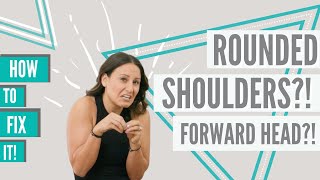 How to Fix Rounded Shoulders and Forward Head [upl. by Lynda]