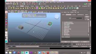 Maya 2014 tutorial  Modeling to scale using exact measurements [upl. by Aseretairam]