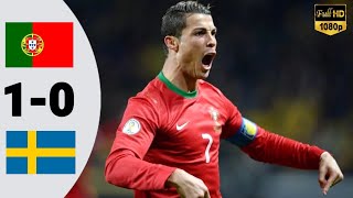 Portugal vs Sweden 10  Extended Highlight and Goals HD [upl. by Eidua887]