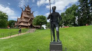 Scandinavian Heritage Park Minot ND  LIVE VIRTUAL TOUR [upl. by Bigford]