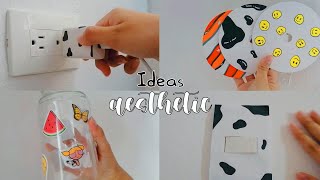 IDEAS aesthetic para decorar tu HABITACION 🙈✨ Aprendiendo mas [upl. by Ayimat]