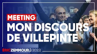 Éric Zemmour  Discours de Villepinte [upl. by Frieder885]