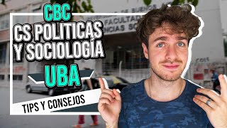 CBC CIENCIA POLÍTICA y SOCIOLOGÍA UBA ¿Cómo es Materias parciales UBA XXI etc [upl. by Madelle]