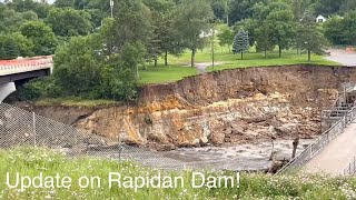 Current situation at Rapidan Dam in Minnesota [upl. by Leopoldeen404]