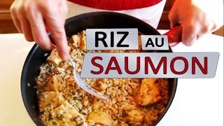 Une bonne recette de riz au saumon  Maman Cuisine [upl. by Assirrec]