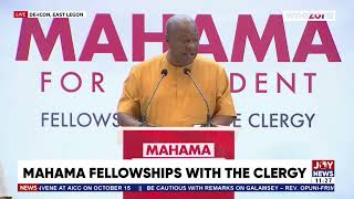 Mahamas Fellowship With Clergy My faith does not permit same sex marriage or relationship  Mahama [upl. by Darline]