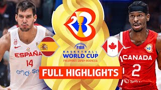 Canada 🇨🇦 vs Slovenia 🇸🇮  Full Game Highlights  FIBA Basketball World Cup 2023 [upl. by Akkina]