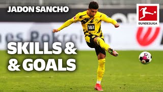 Jadon Sancho  Best Skills Goals amp Moments [upl. by Alyahs1]