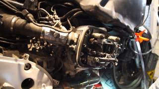 BMW R1100RT Valve adjustment [upl. by Krebs]