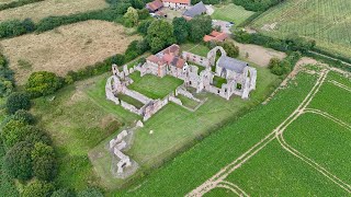 LEISTON ABBEY SUFFOLK DJI AIR 3 [upl. by Snashall335]