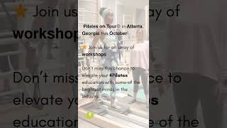 Pilates on Tour Join Us shorts [upl. by Eirolav]