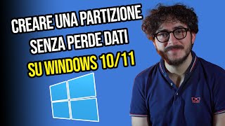 Come creare una partizione senza perdere dati in Windows 1011  Come partizionare un disco rigido [upl. by Enicar]