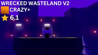 Wrecked Wasteland V2 Crazy  100 Subs Special   FE2 Community Maps  Roblox [upl. by Sunny]