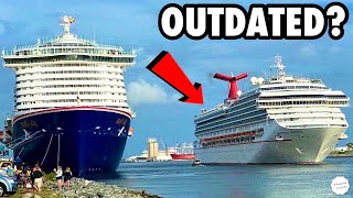 I Took A Cruise On Carnival’s OLDEST amp NEWEST Cruise Ship Huge Differences [upl. by Nelg959]