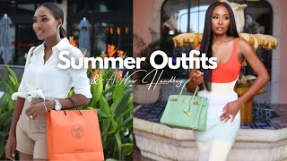 Summer Outfits 2024 Lookbook amp Vlog [upl. by Okechuku385]