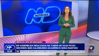 Greve na UFSC decisão pela continuidade do calendário acadêmico gera polêmica [upl. by Hcardahs228]