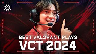 The Best 17 Plays Of VALORANT Champions Tour 2024 [upl. by Aled]