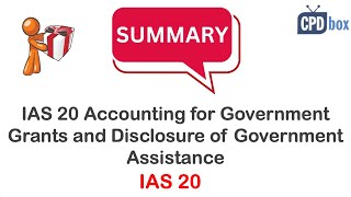 How to Account for Government Grants IAS 20  applies in 2024 [upl. by Modestia424]