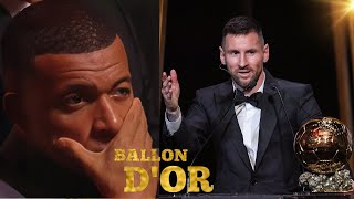 La Réaction de Mbappé aprés le 8éme Ballon Dor de Lionel messi [upl. by Hnad]