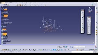 Catia Modeling by skeleton and publication [upl. by Oiredised]