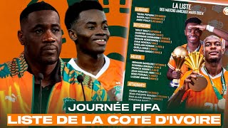 LISTE DES ÉLÉPHANTS DE LA CÔTE DIVOIRE POUR LES MATCHS AMICQUX CONTRE LE BENIN ET LURUGUAY [upl. by Oidale]