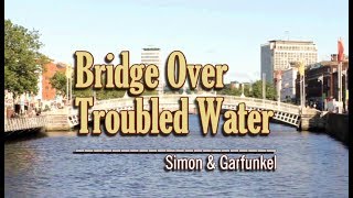 Bridge Over Troubled Water  Simon amp Garfunkel KARAOKE VERSION [upl. by Laurene648]