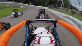 Oz Thunder Kenyon Midget 18 HeatRace at Shady Bowl Speedway 2022 [upl. by Tade139]