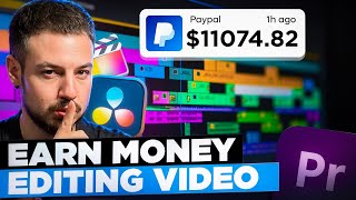 Earn 8200 per month EDITING VIDEOS  Simple Earn [upl. by Niryt845]