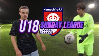 We Took 50 Shots VS U18 Sunday League Keeper [upl. by Ardiekal142]