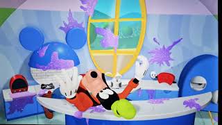 Goofy falls into the Gooey Goo Multilanguage  22 version [upl. by Giana]