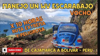 RUTA EXTREMA EN UN VOCHO volkswagen beetle [upl. by Gernhard]