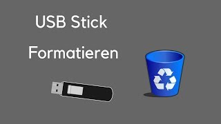 USB Stick richtig Formatieren  Tutorial 18  PC Center [upl. by Drofdarb]