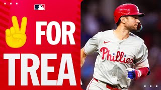 ✌️ FOR TREA TURNER 2 HR for Phillies shortstop [upl. by Surad681]