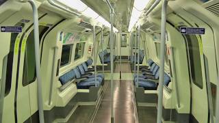 Full Journey on the Refurbished Jubilee Line London Underground Stanmore to Stratford Night Pt1 [upl. by Ricketts]