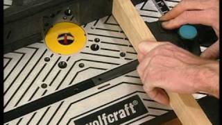 Wolfcraft Table de fraisage pour défonceuse master RT 540 [upl. by Olmsted]