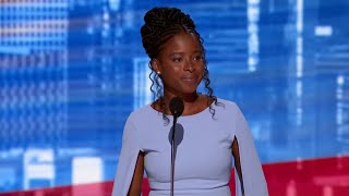 Poet Laureate Amanda Gorman full speech at 2024 DNC Aug 21 2024 [upl. by Rennold]