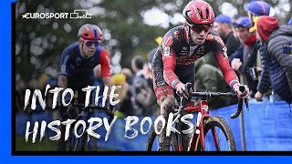 POWERS AWAY 💨  2023 Koppenbergcross Mens Elite Race  Eurosport Highlights [upl. by Darbie]