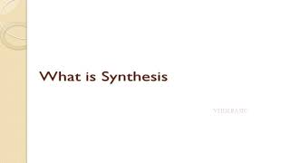 Explained Synthesis and its process in VLSI [upl. by Eibob]