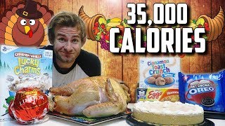 quotCHEATSGIVINGquot  35000 CALORIE CHEAT DAY [upl. by Kado]